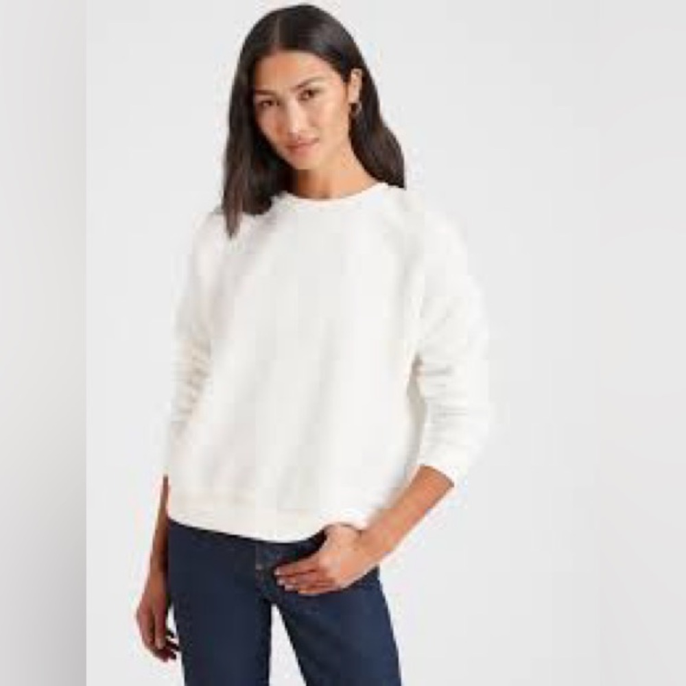 Banana Republic Factory Sherpa Sweatshirt